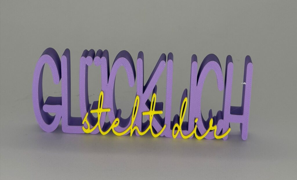 Glücklich - steht dir